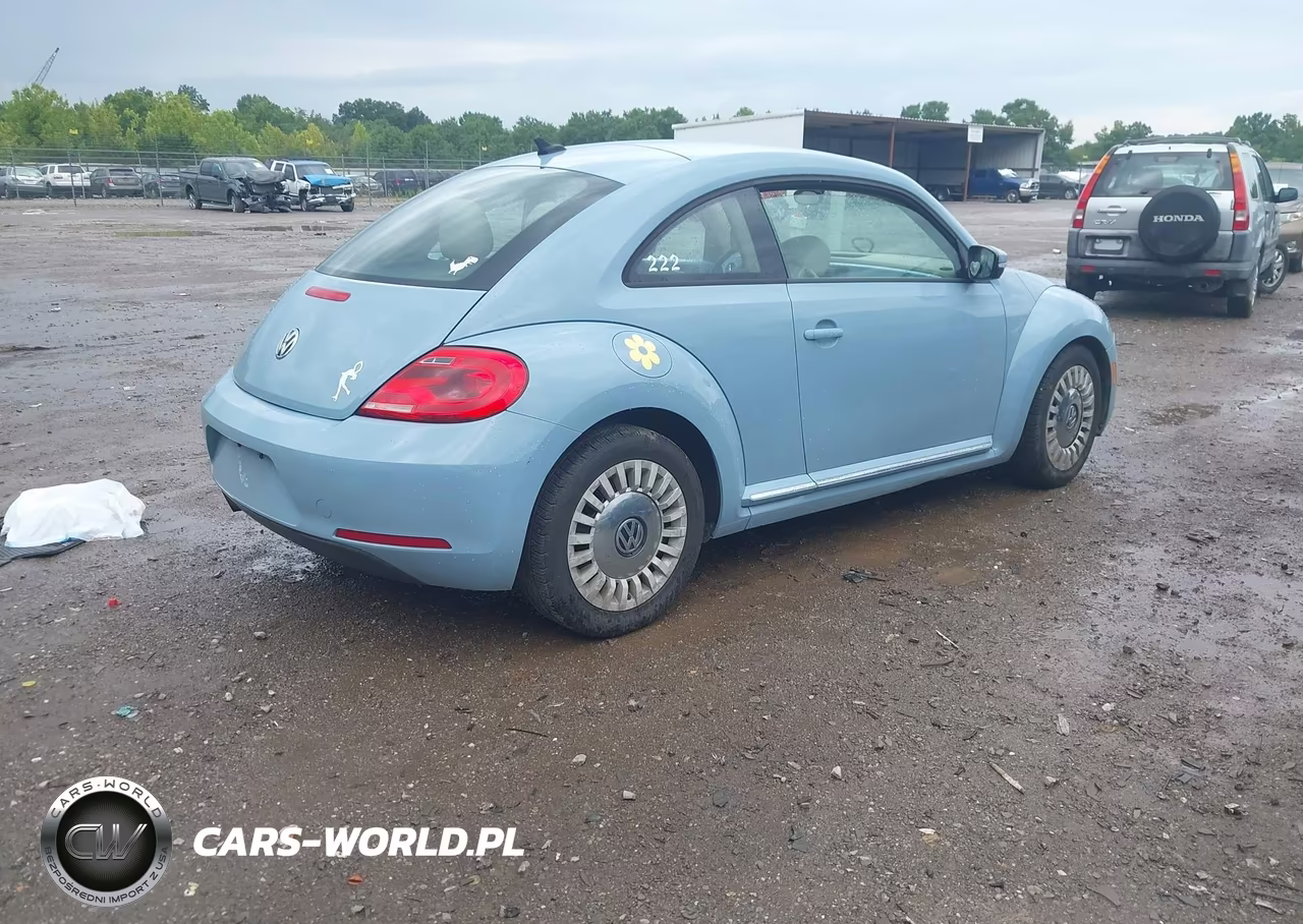2015 Volkswagen Beetle 1.8T VIN:3VWJ17AT7FM643015 - 4