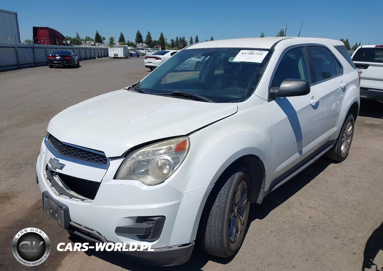 2010 Chevrolet Equinox Ls VIN:2CNALBEWXA6255537 - 2