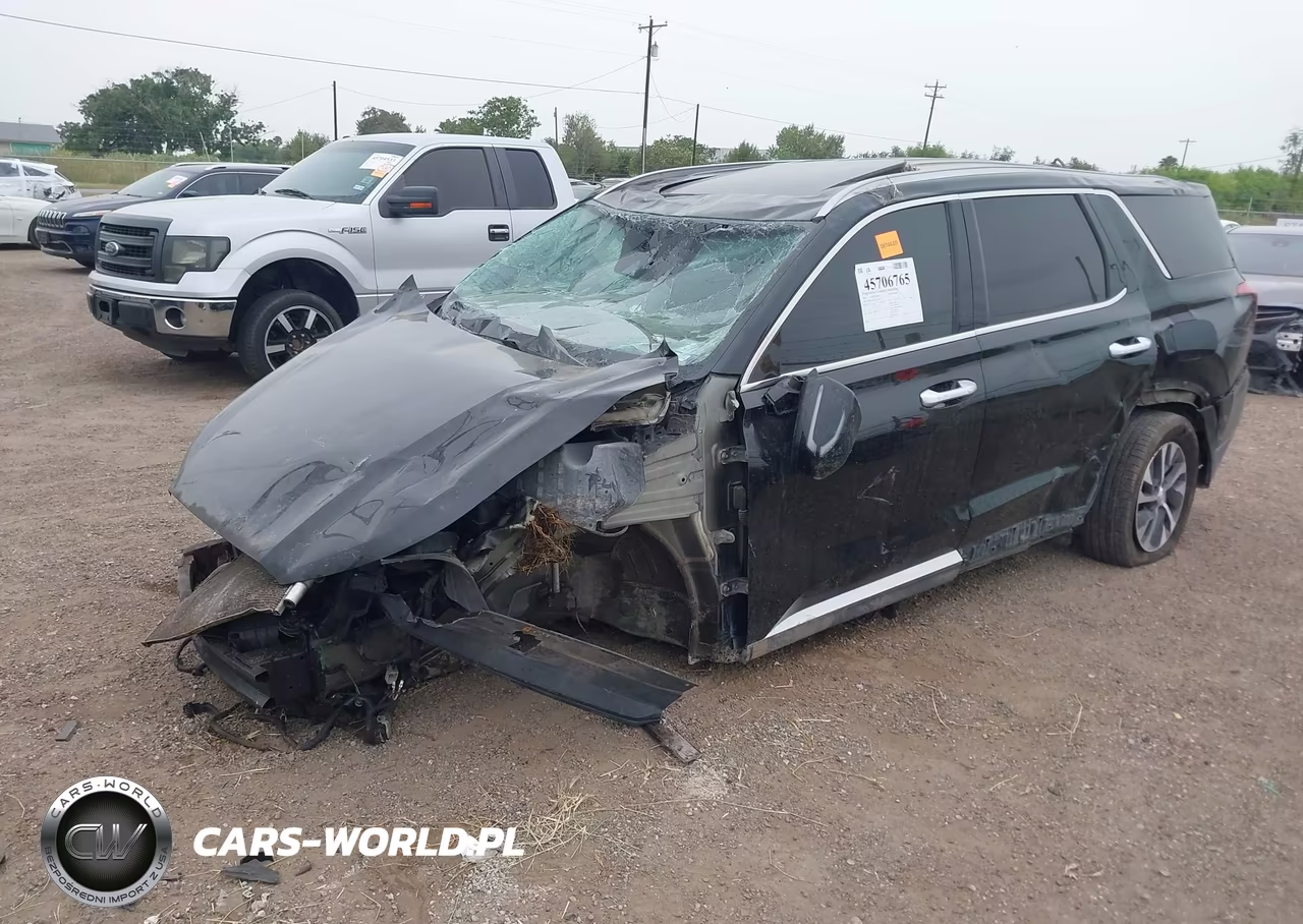 2021 Hyundai Palisade Sel VIN:KM8R24HE9MU228744 - 2