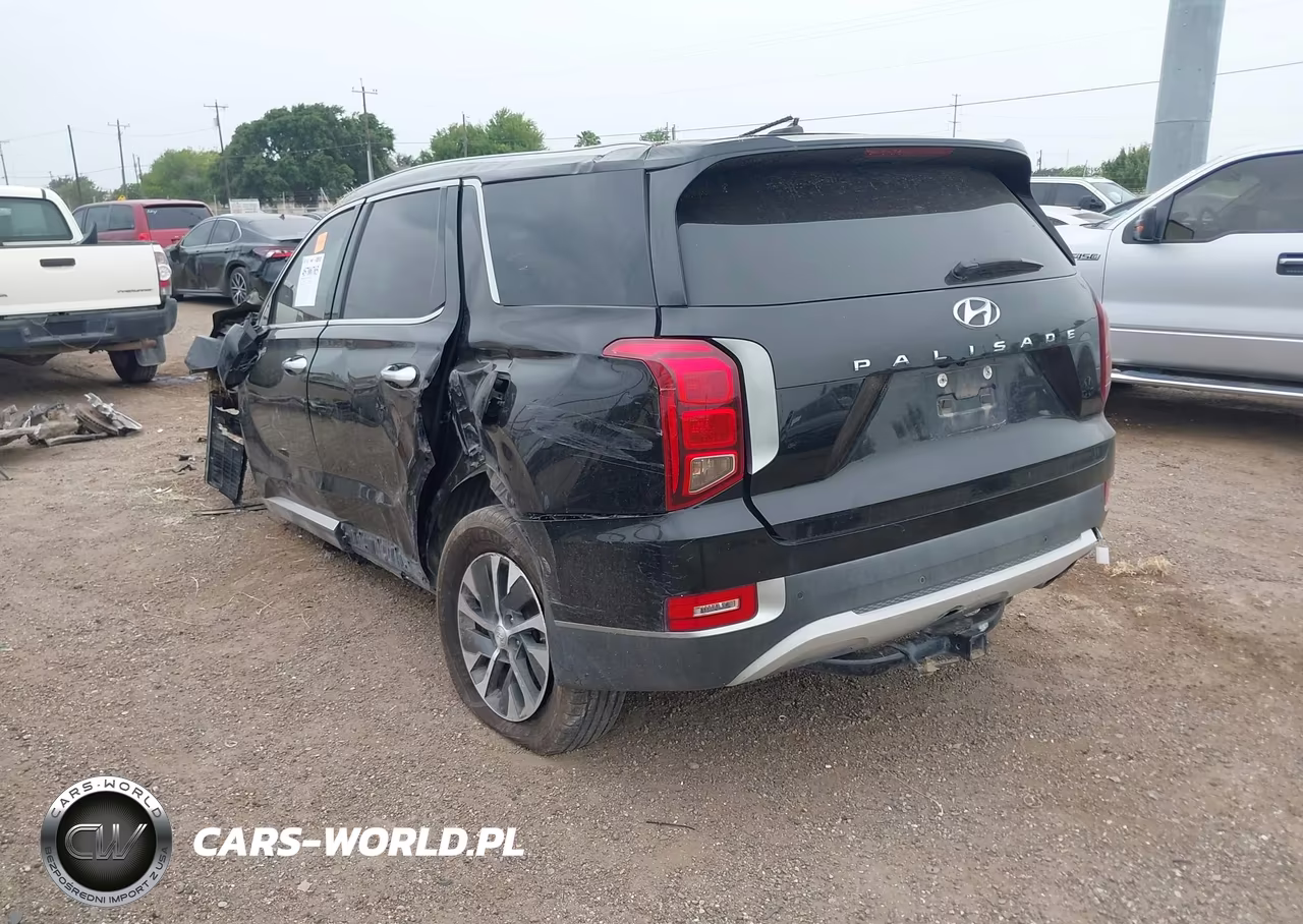 2021 Hyundai Palisade Sel VIN:KM8R24HE9MU228744 - 3