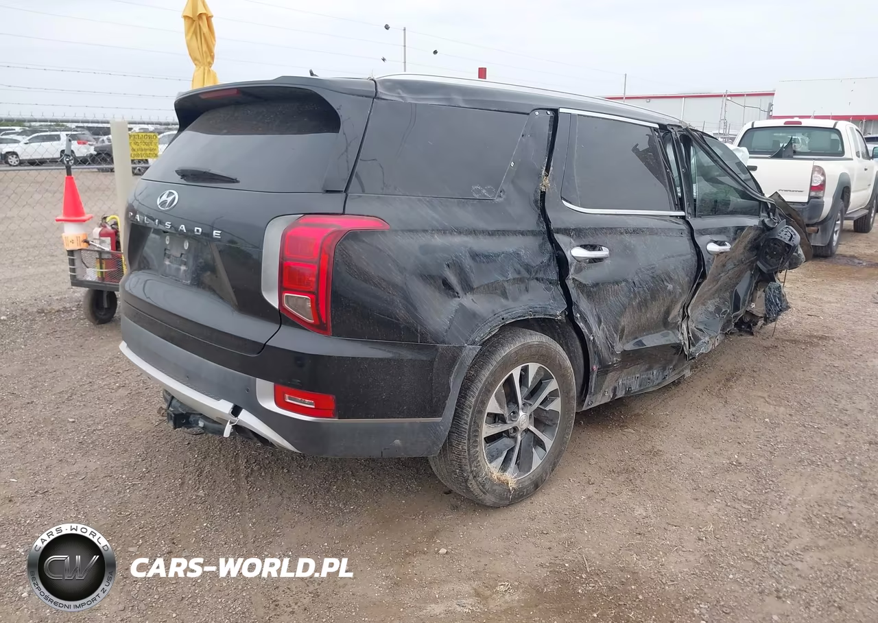 2021 Hyundai Palisade Sel VIN:KM8R24HE9MU228744 - 4