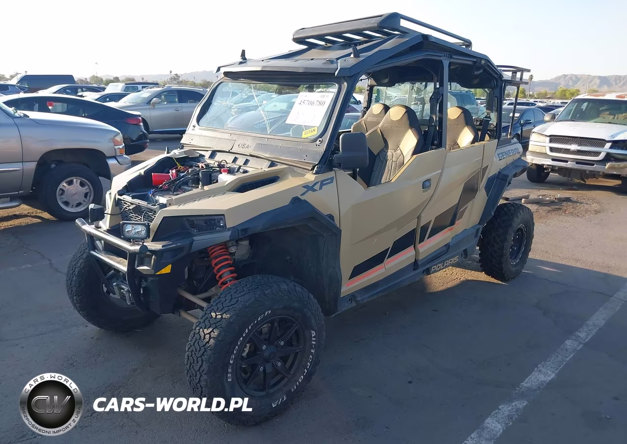 2021 Polaris General Xp 4 1000 Deluxe Ride Command VIN:3NSGMJ994MH213117 - 2