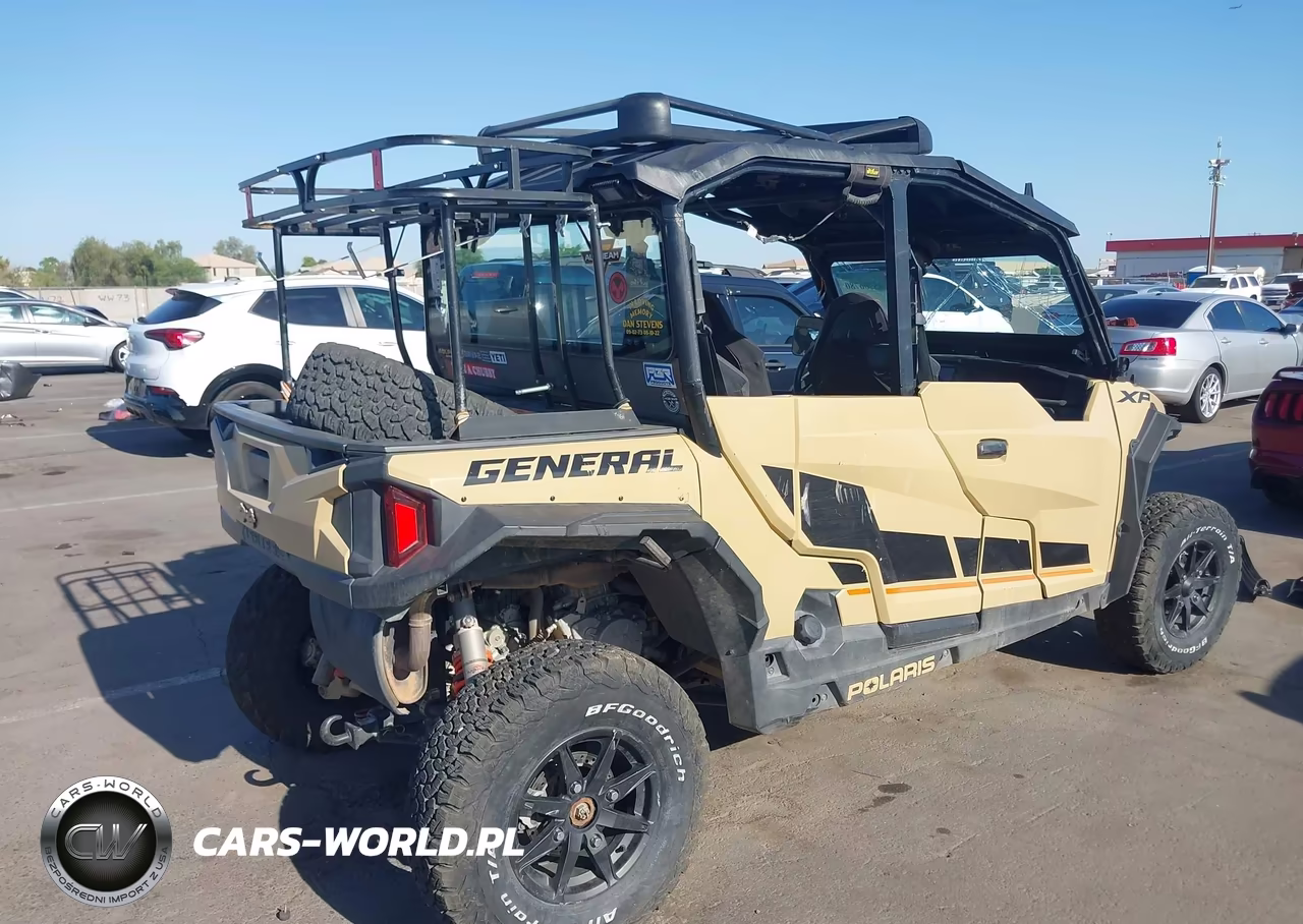 2021 Polaris General Xp 4 1000 Deluxe Ride Command VIN:3NSGMJ994MH213117 - 4