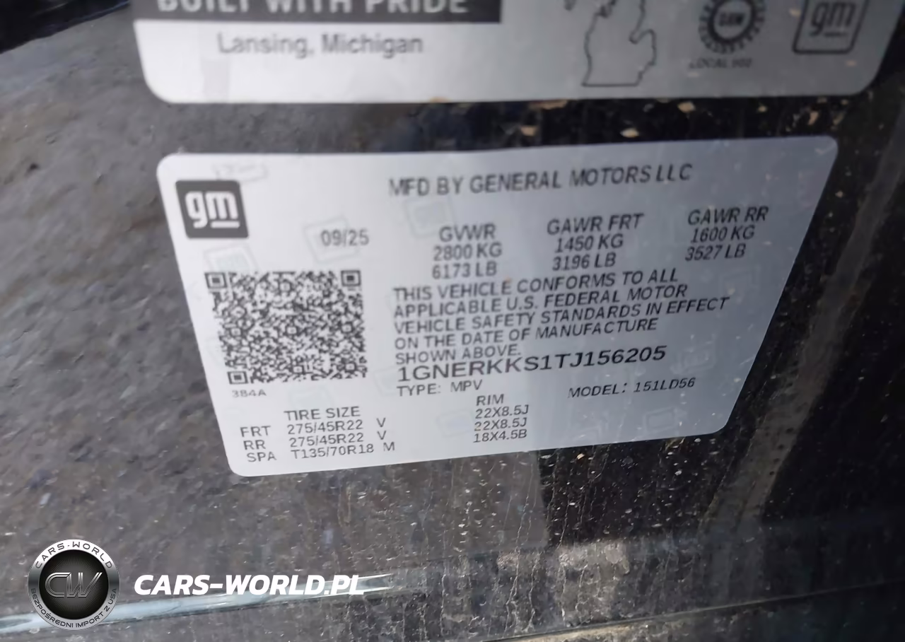2026 Chevrolet Traverse Fwd High Country VIN:1GNERKKS1TJ156205 - 9
