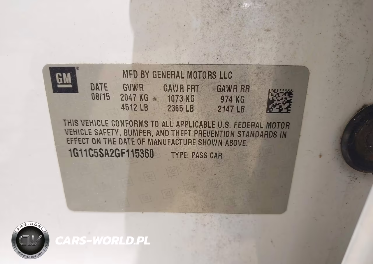 2016 Chevrolet Malibu Limited Lt VIN:1G11C5SA2GF115360 - 9