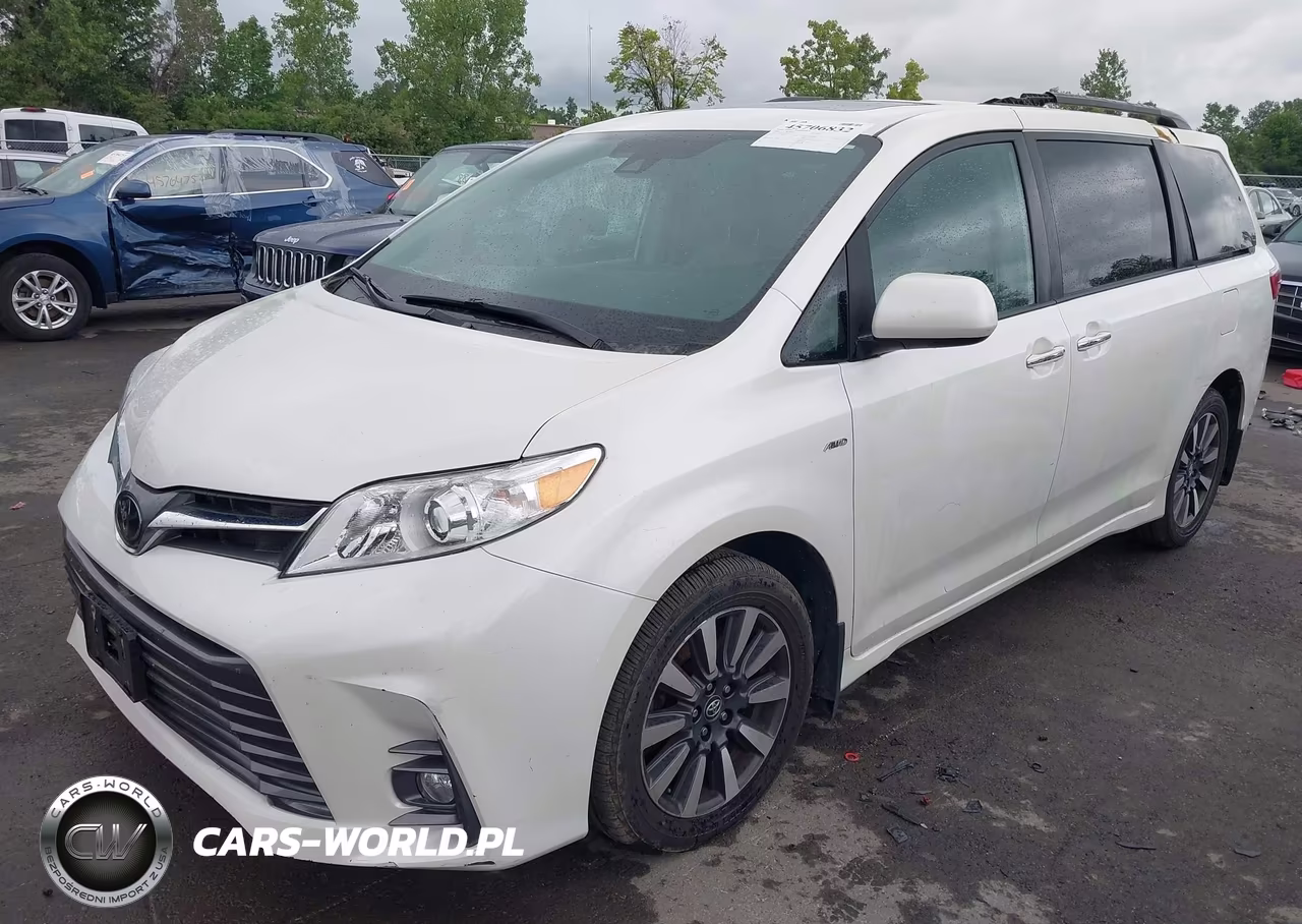 2019 Toyota Sienna Xle Premium 7 Passenger VIN:5TDDZ3DC3KS224635 - 2