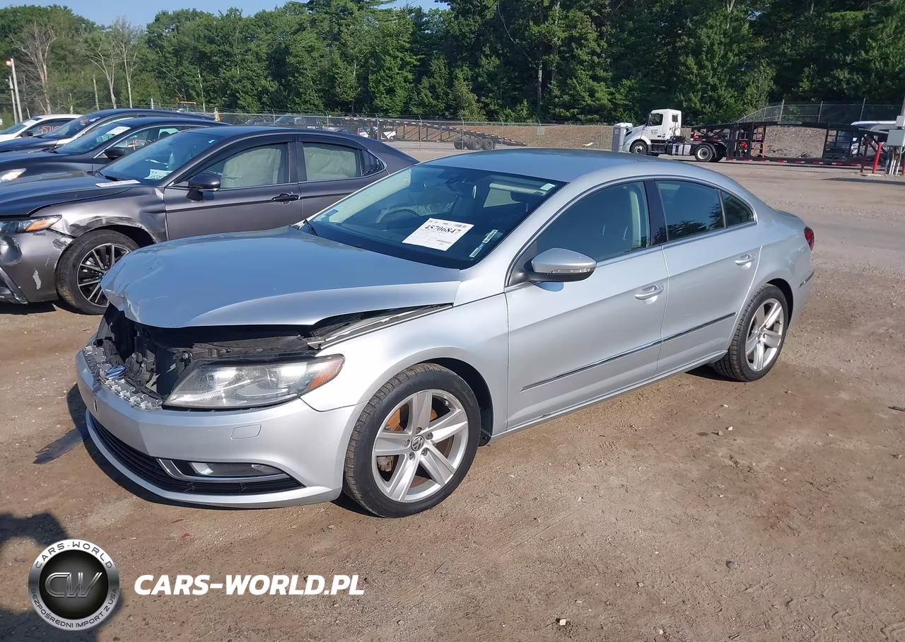 2013 Volkswagen Cc 2.0T Sport VIN:WVWBP7AN6DE522597 - 2