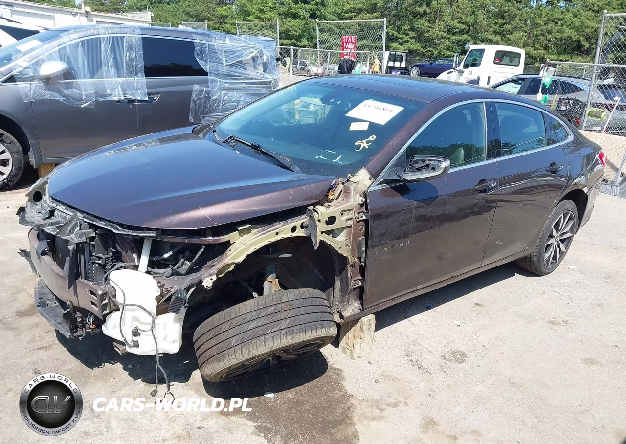 2016 Chevrolet Malibu 1Lt VIN:1G1ZE5ST1GF273459 - 2