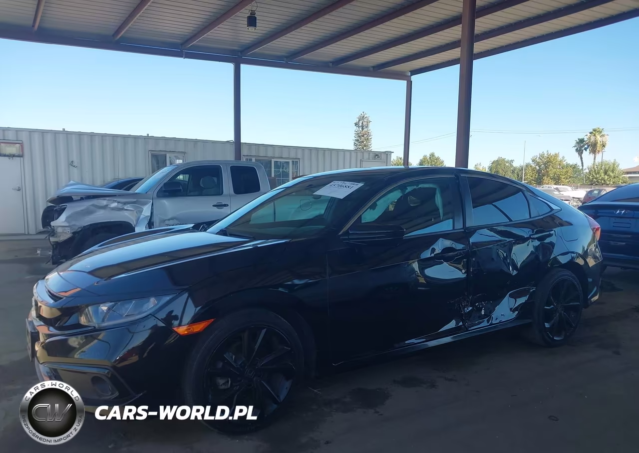 2020 Honda Civic Sport VIN:19XFC2F84LE209277 - 15