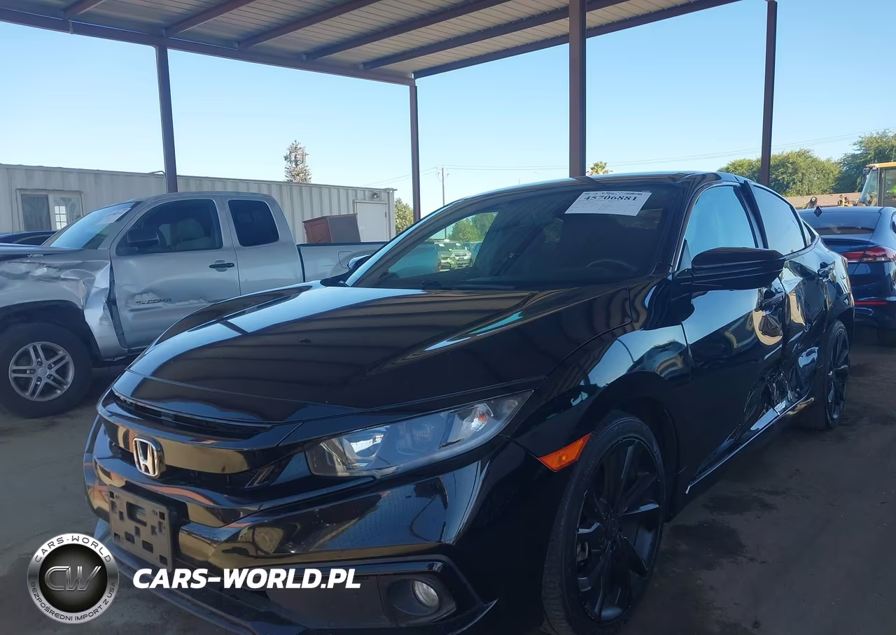 2020 Honda Civic Sport VIN:19XFC2F84LE209277 - 2