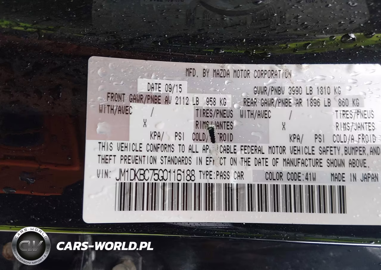 2016 Mazda Cx-3 Touring VIN:JM1DKBC75G0116188 - 9