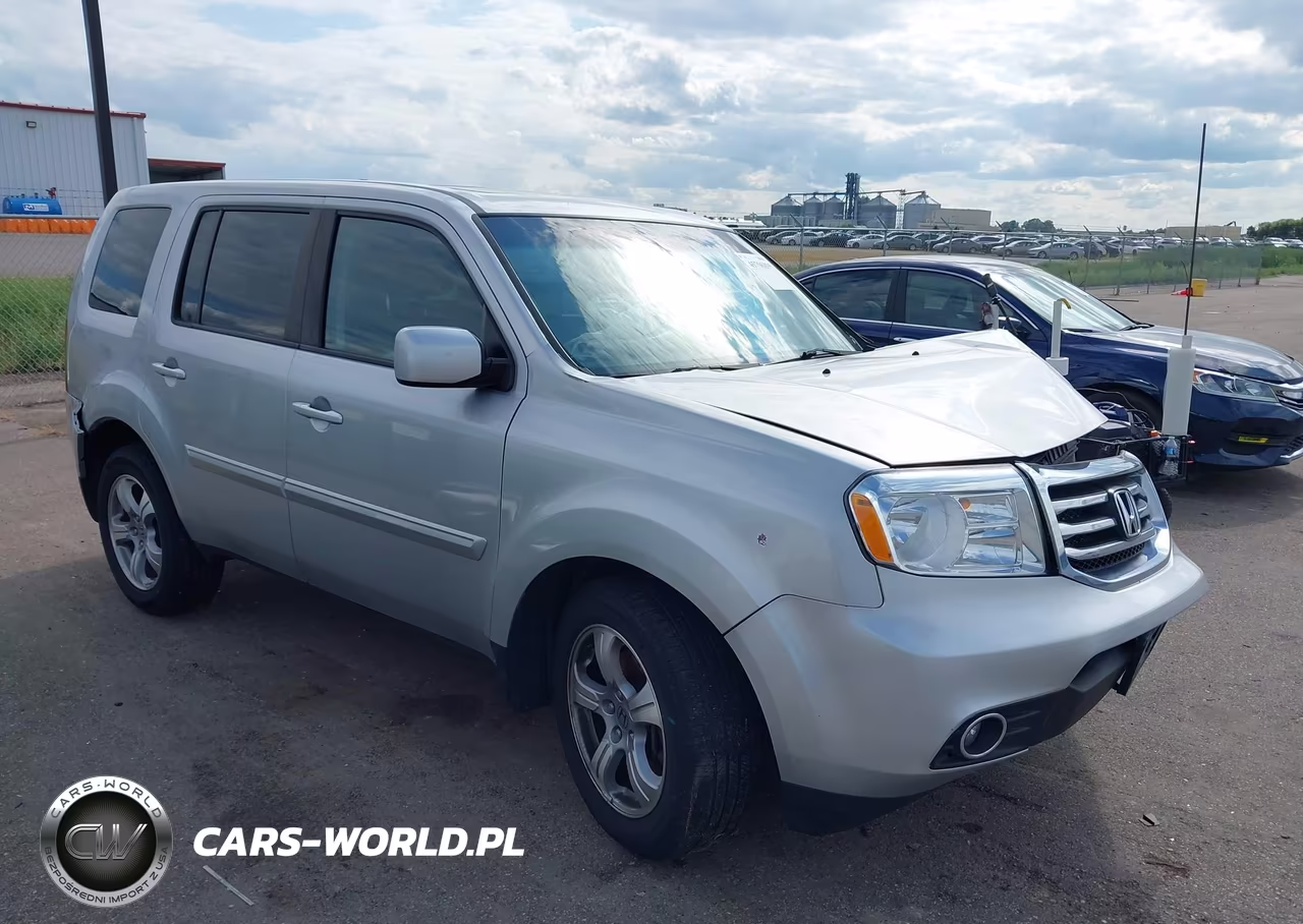 2012 Honda Pilot Ex-L VIN:5FNYF4H70CB004467 - 1