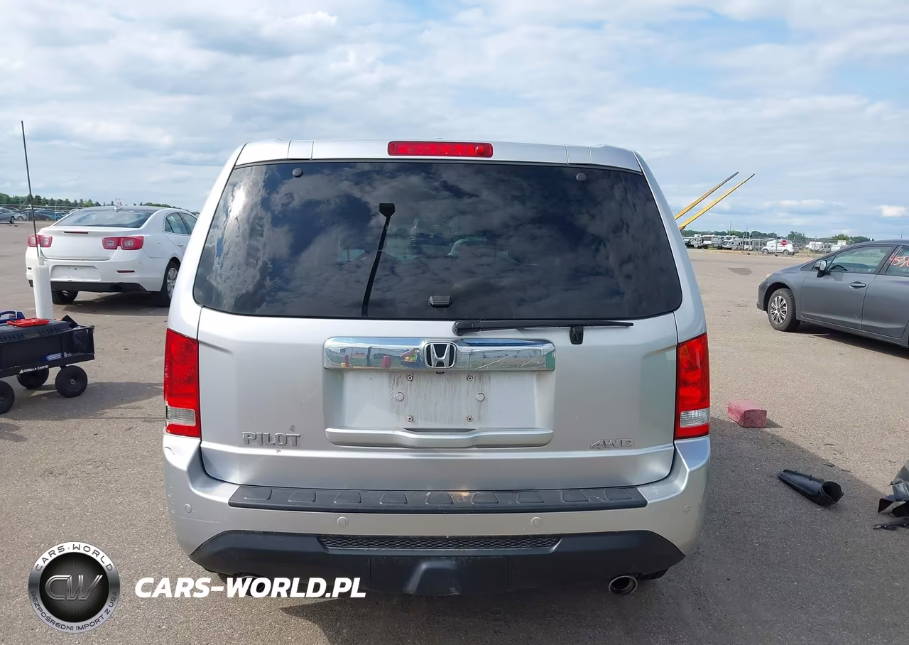 2012 Honda Pilot Ex-L VIN:5FNYF4H70CB004467 - 17