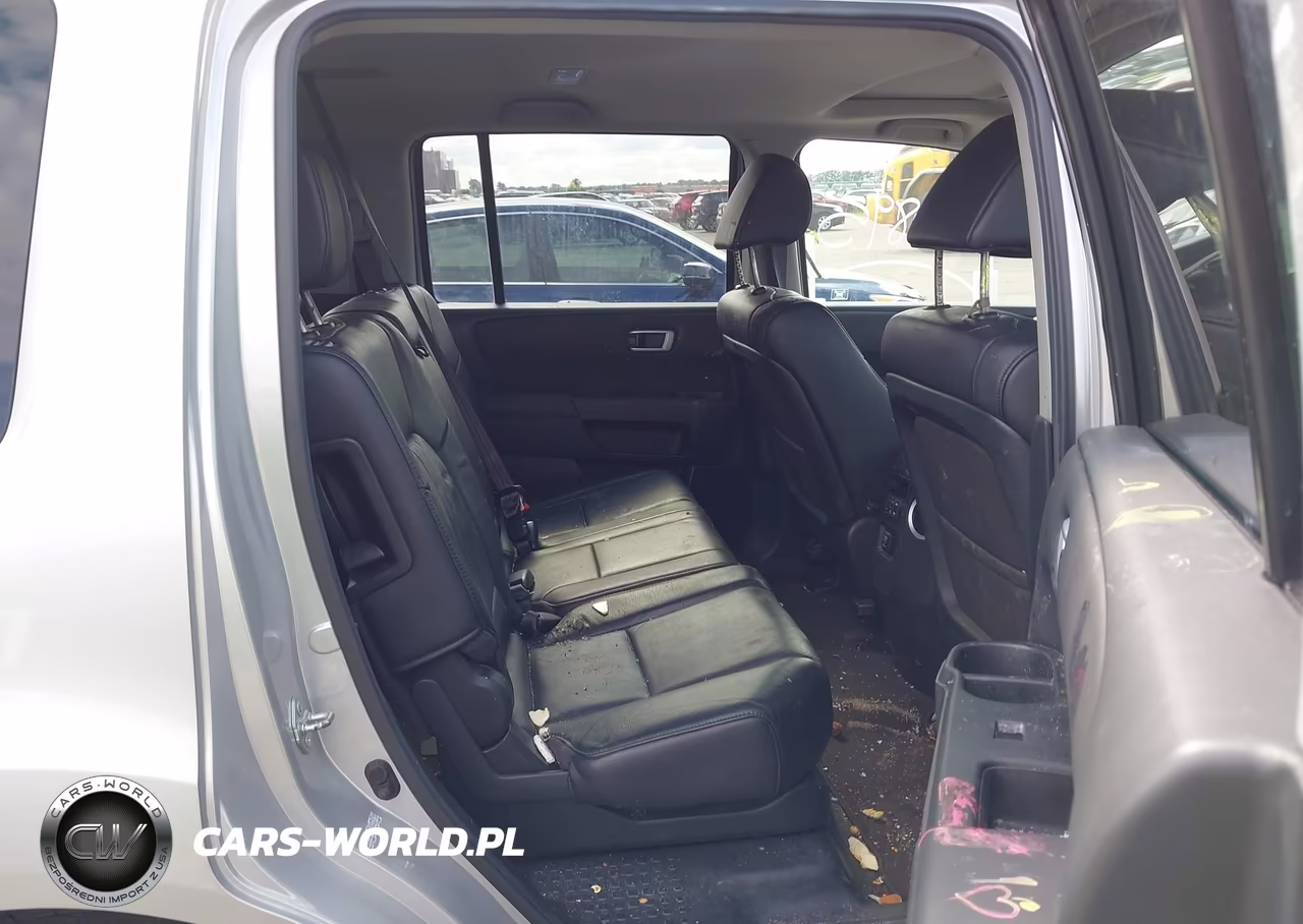 2012 Honda Pilot Ex-L VIN:5FNYF4H70CB004467 - 8