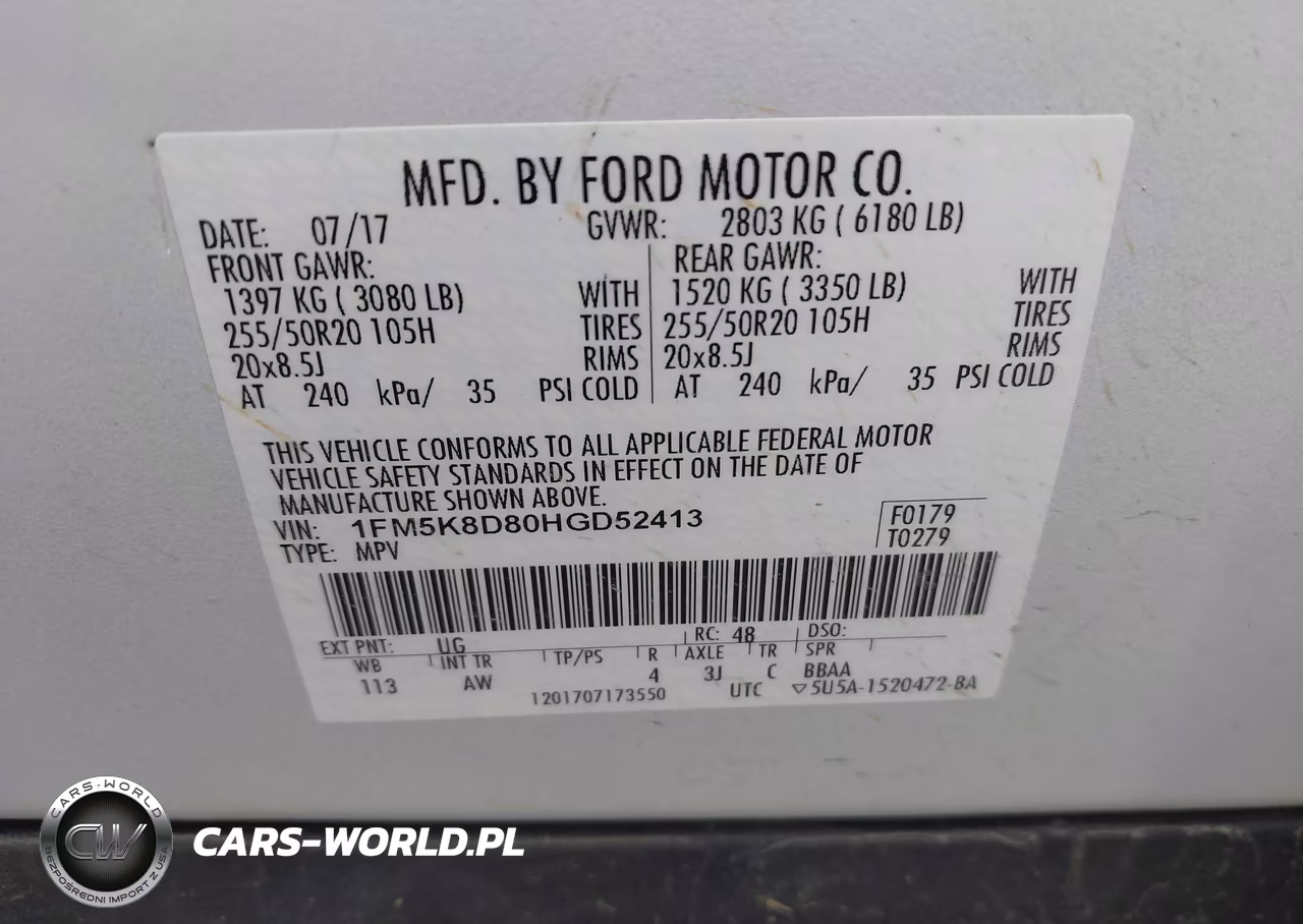 2017 Ford Explorer Xlt VIN:1FM5K8D80HGD52413 - 9