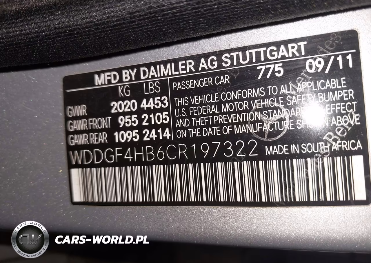 2012 Mercedes-Benz C 250 Sport VIN:WDDGF4HB6CR197322 - 9