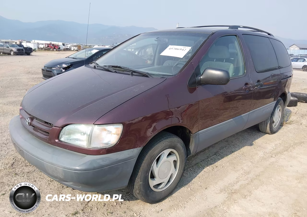 2000 Toyota Sienna Le VIN:4T3ZF13C1YU316743 - 2