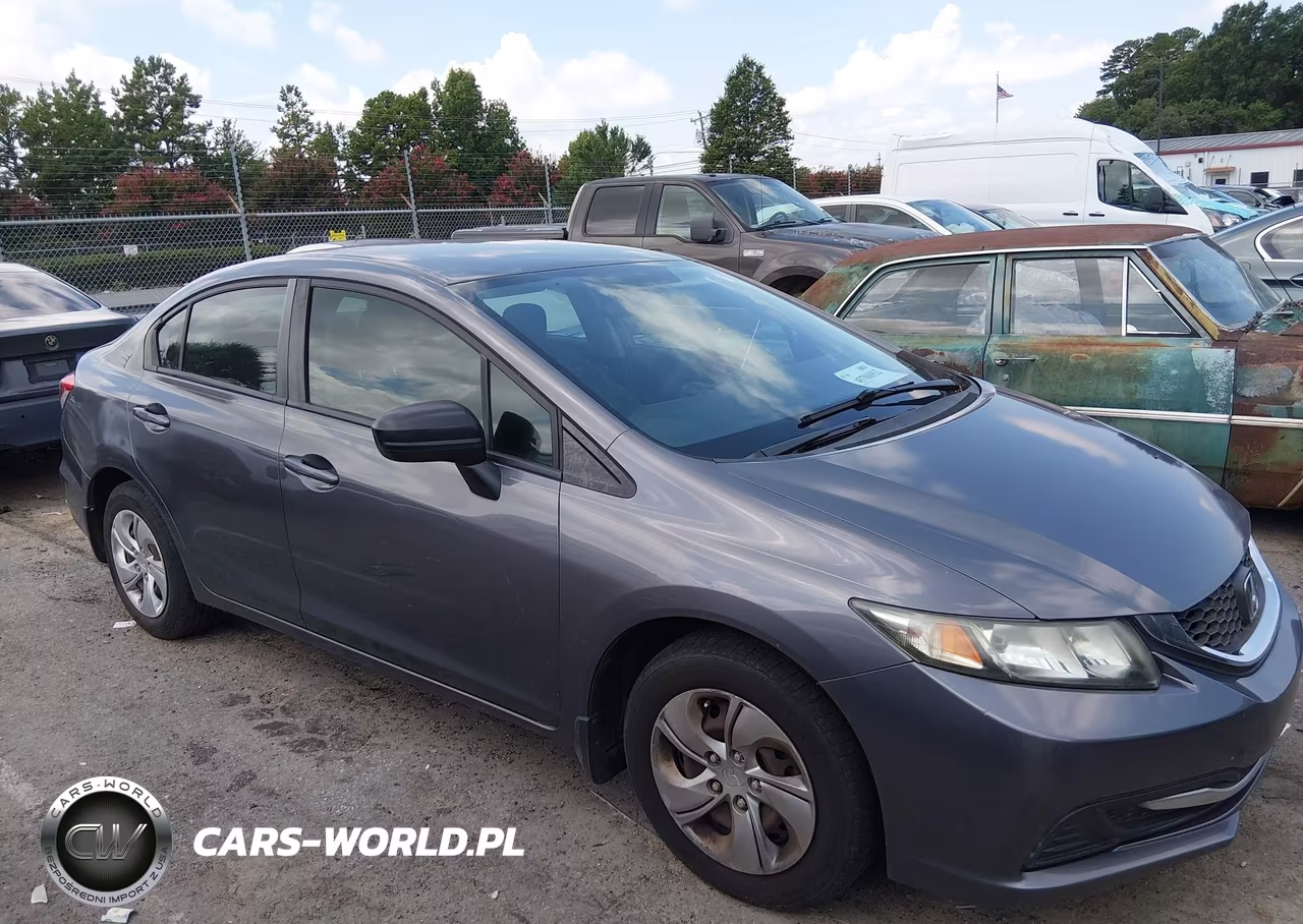 2015 Honda Civic Lx VIN:19XFB2F56FE026153 - 13