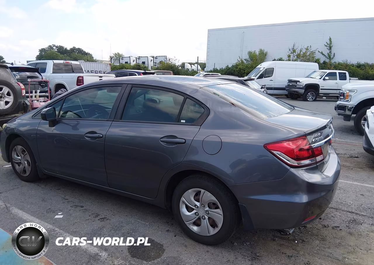2015 Honda Civic Lx VIN:19XFB2F56FE026153 - 14