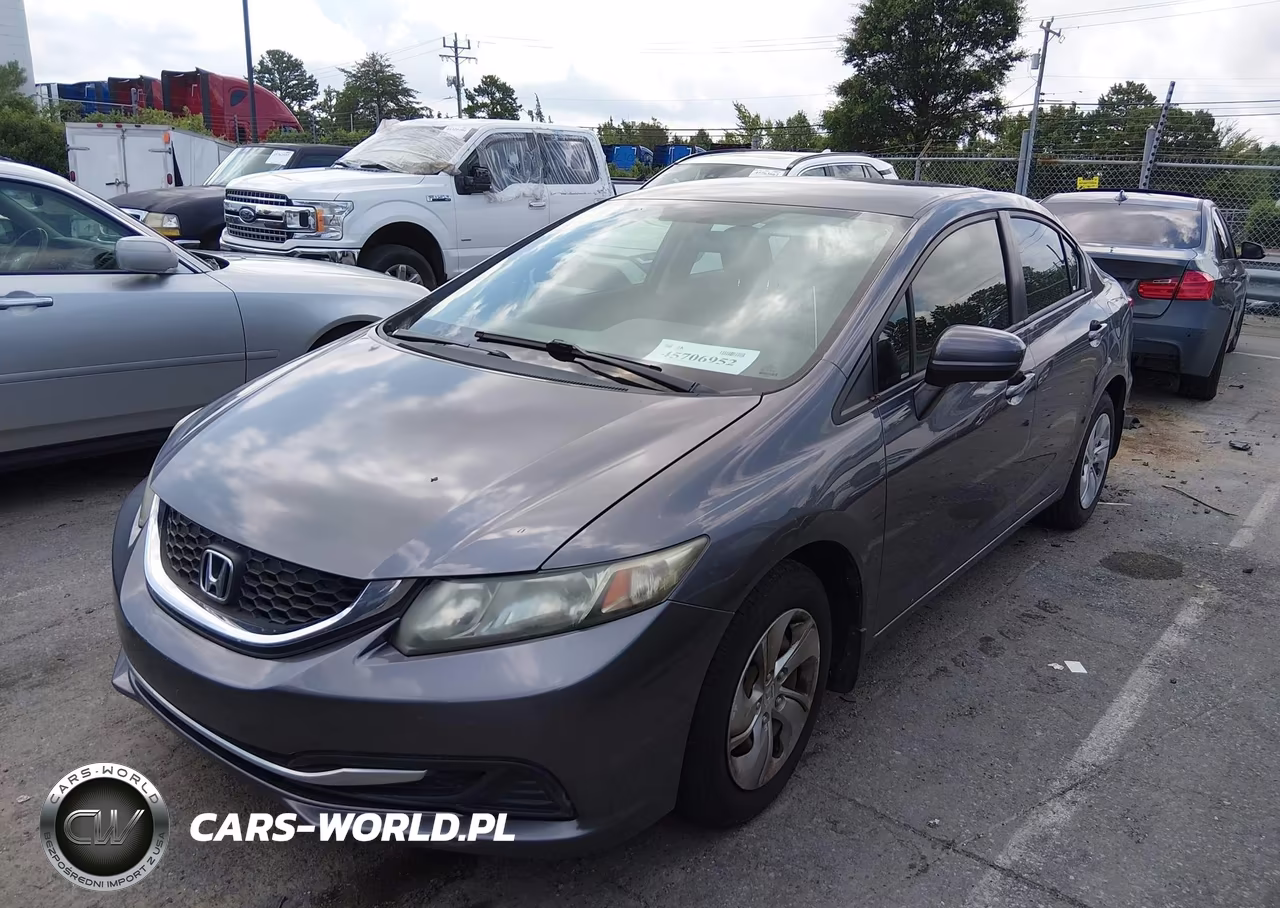 2015 Honda Civic Lx VIN:19XFB2F56FE026153 - 2