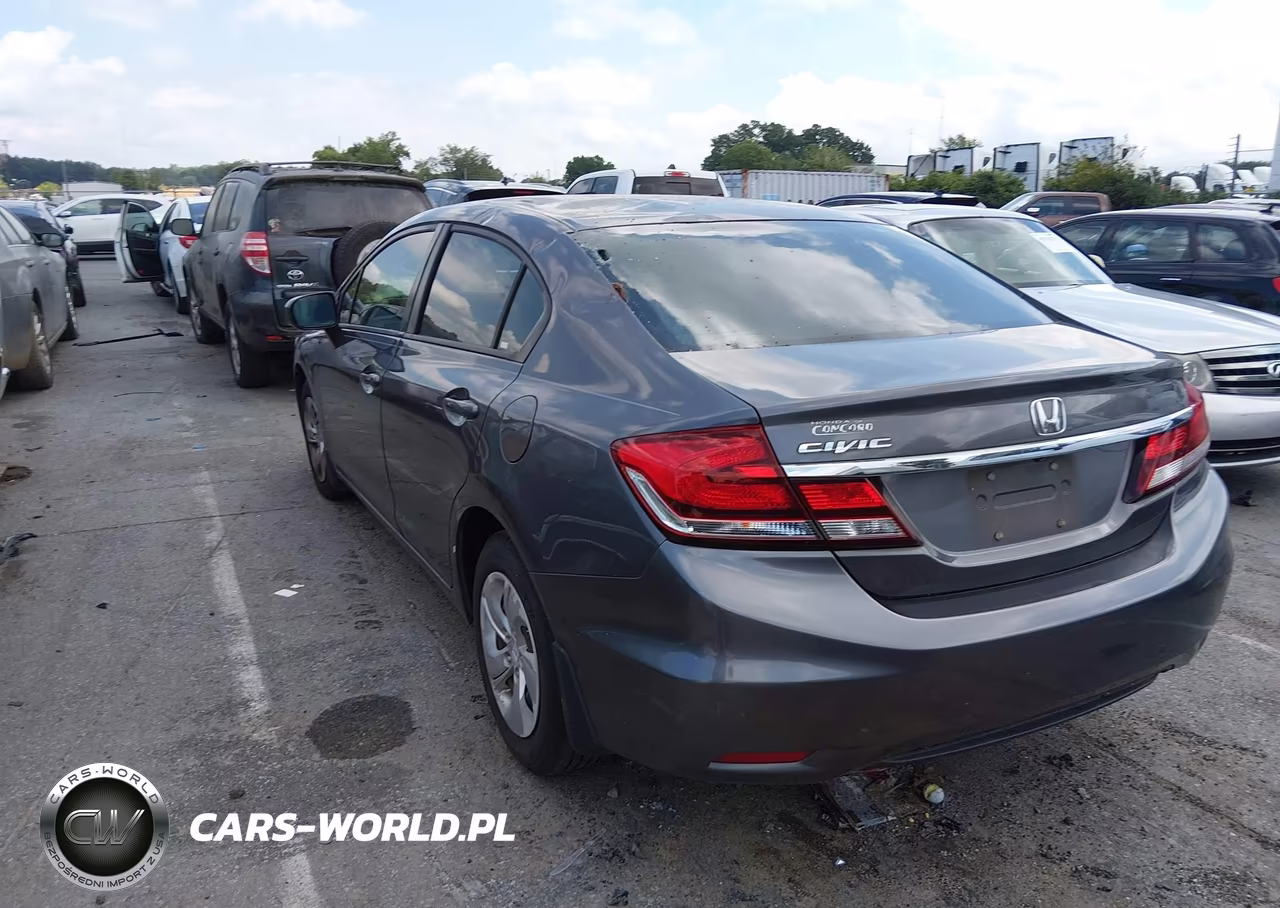 2015 Honda Civic Lx VIN:19XFB2F56FE026153 - 3