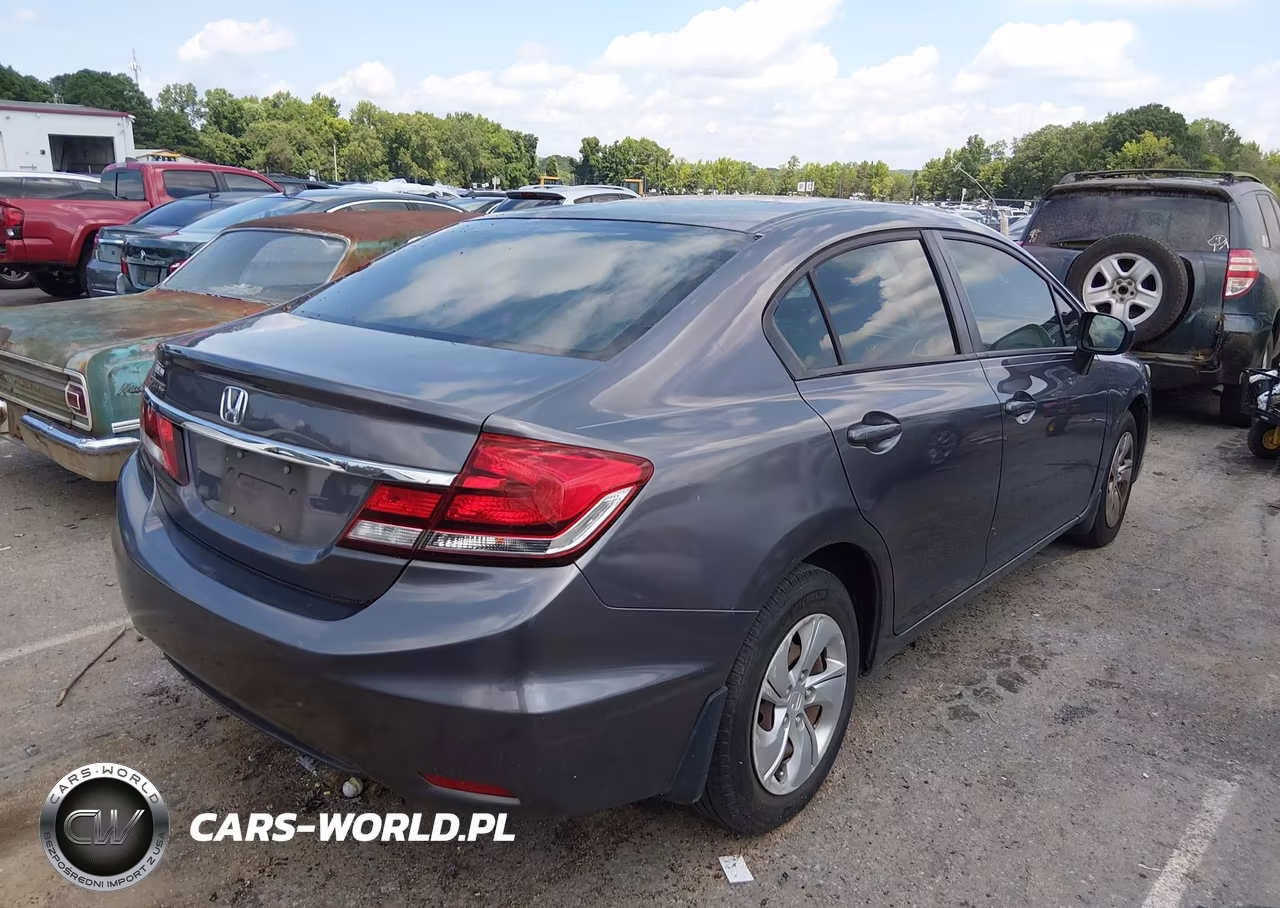 2015 Honda Civic Lx VIN:19XFB2F56FE026153 - 4