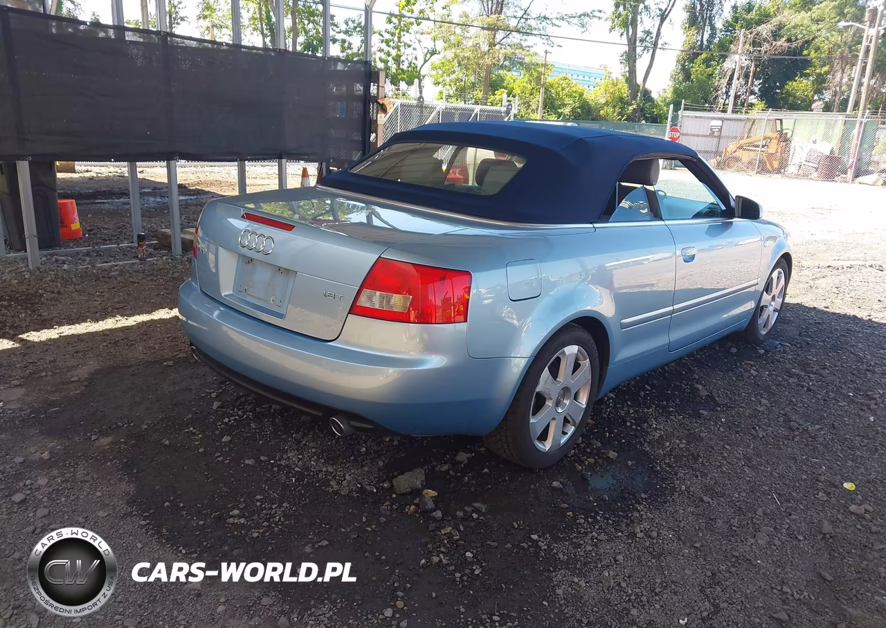 2005 Audi A4 1.8T VIN:WAUAC48H85K013410 - 4