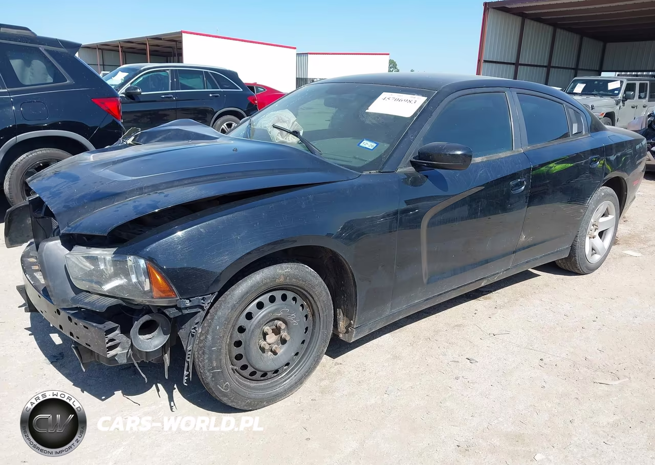 2014 Dodge Charger Police VIN:2C3CDXAG3EH186209 - 2