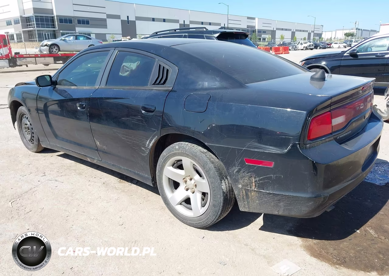 2014 Dodge Charger Police VIN:2C3CDXAG3EH186209 - 3