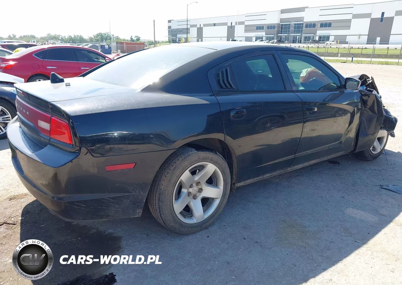 2014 Dodge Charger Police VIN:2C3CDXAG3EH186209 - 4