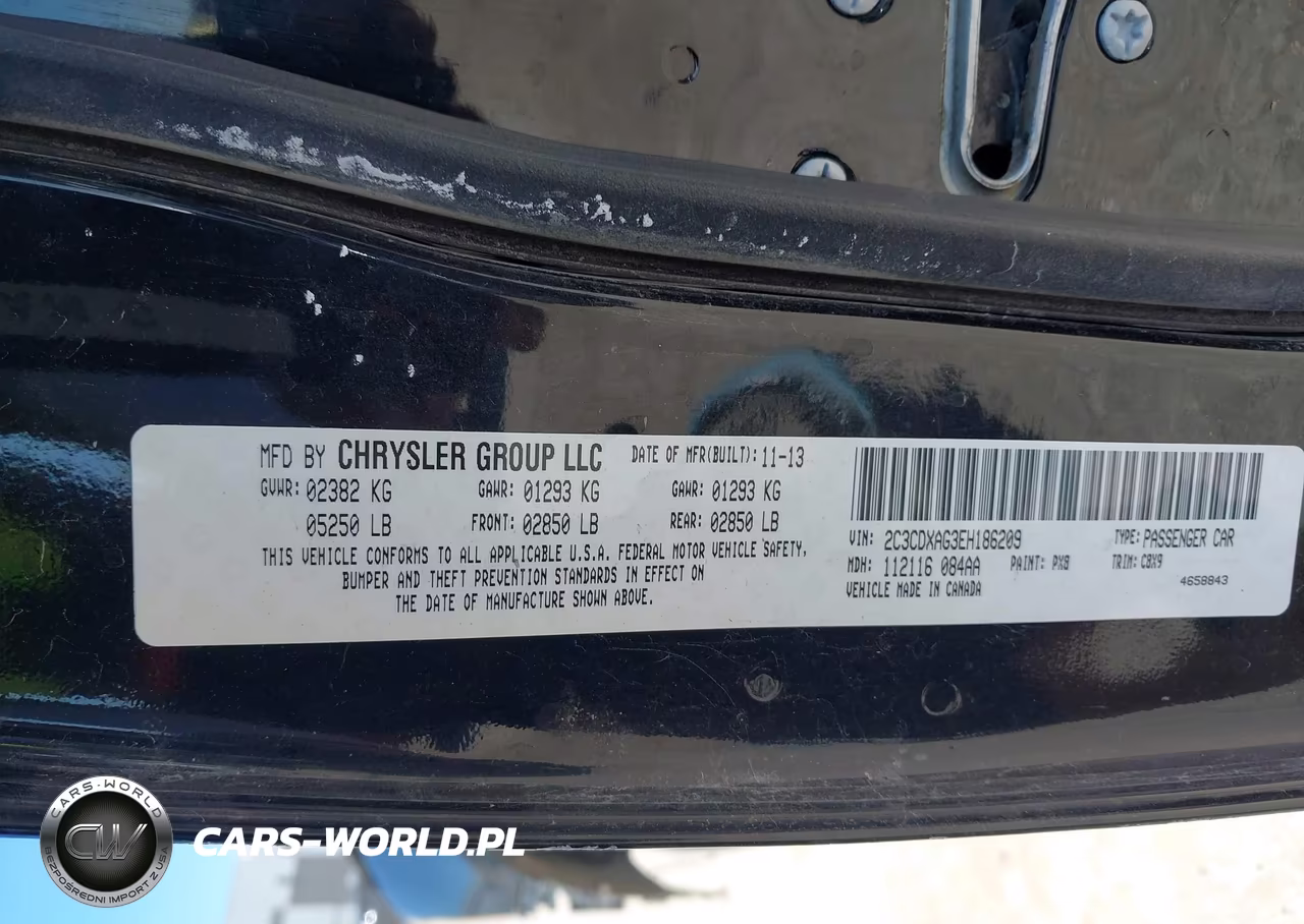 2014 Dodge Charger Police VIN:2C3CDXAG3EH186209 - 9
