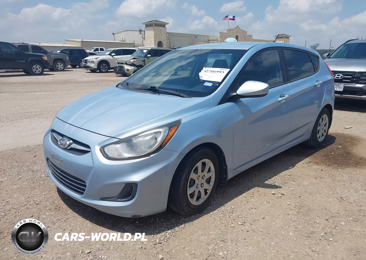 2013 Hyundai Accent Gs VIN:KMHCT5AE4DU138100 - 2