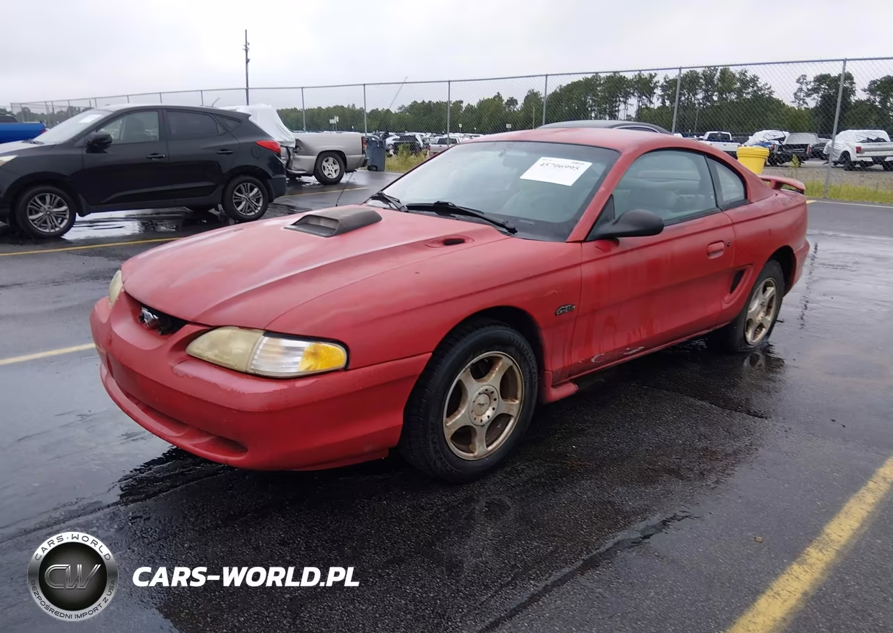 1996 Ford Mustang Gt VIN:1FALP42X0TF168514 - 2