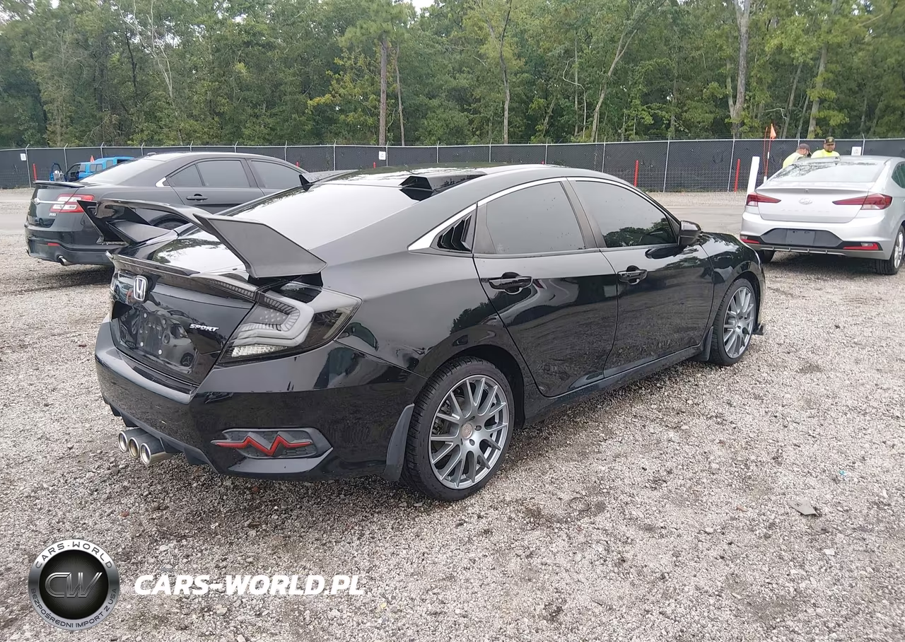 2020 Honda Civic Sport VIN:19XFC2F82LE025391 - 4
