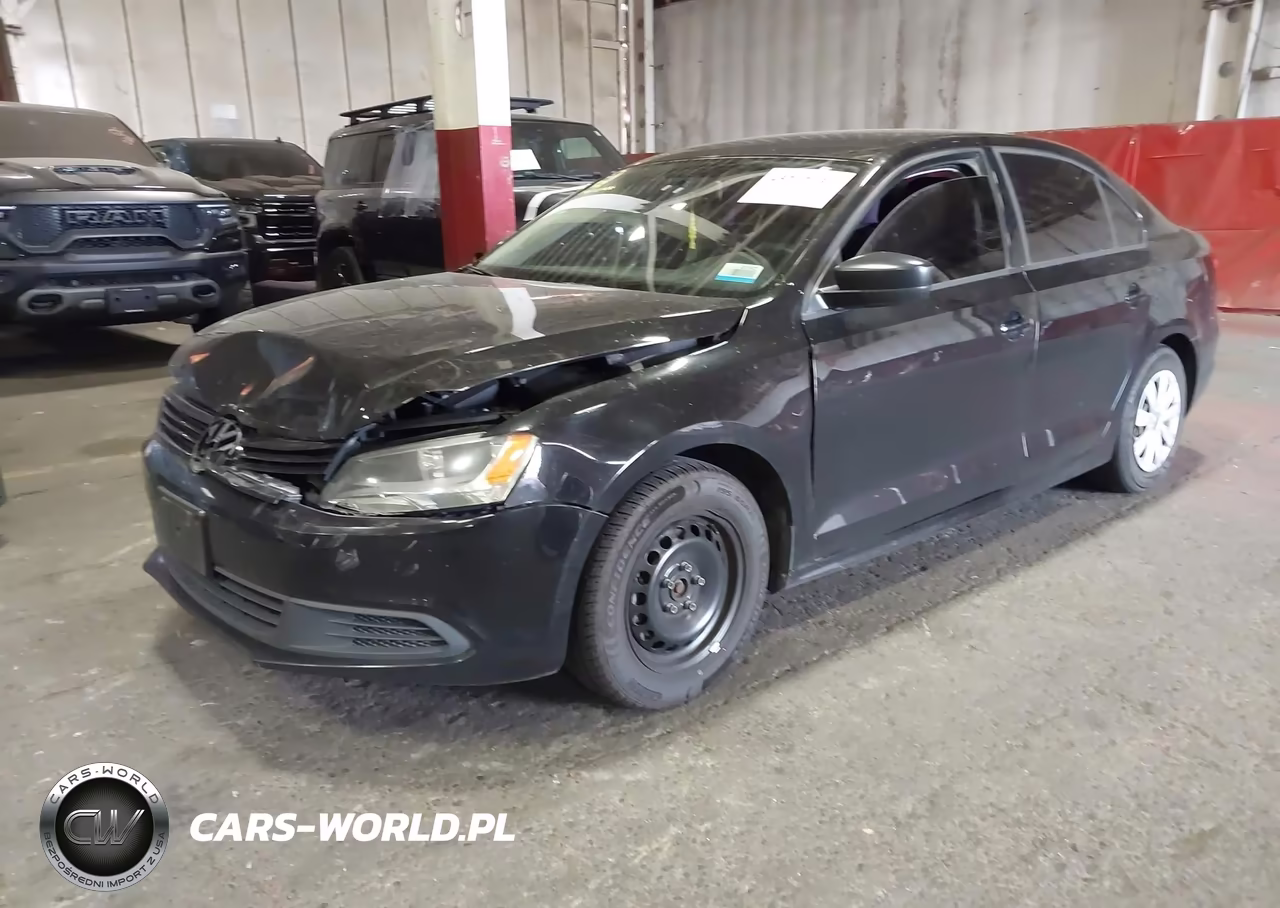2014 Volkswagen Jetta 2.0L S VIN:3VW2K7AJ9EM333429 - 2