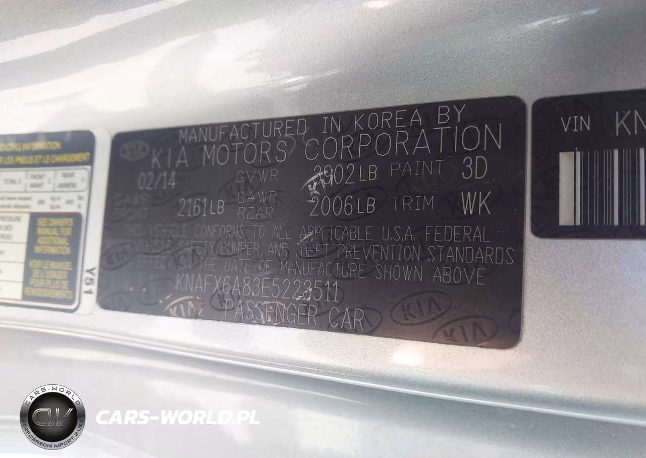 2014 Kia Forte Koup Ex VIN:KNAFX6A83E5223511 - 9