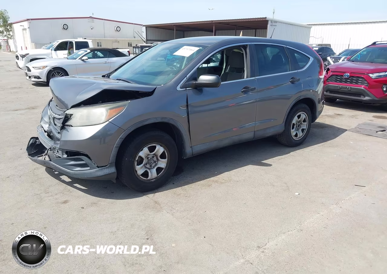 2014 Honda Cr-V Lx VIN:3CZRM3H34EG713198 - 2
