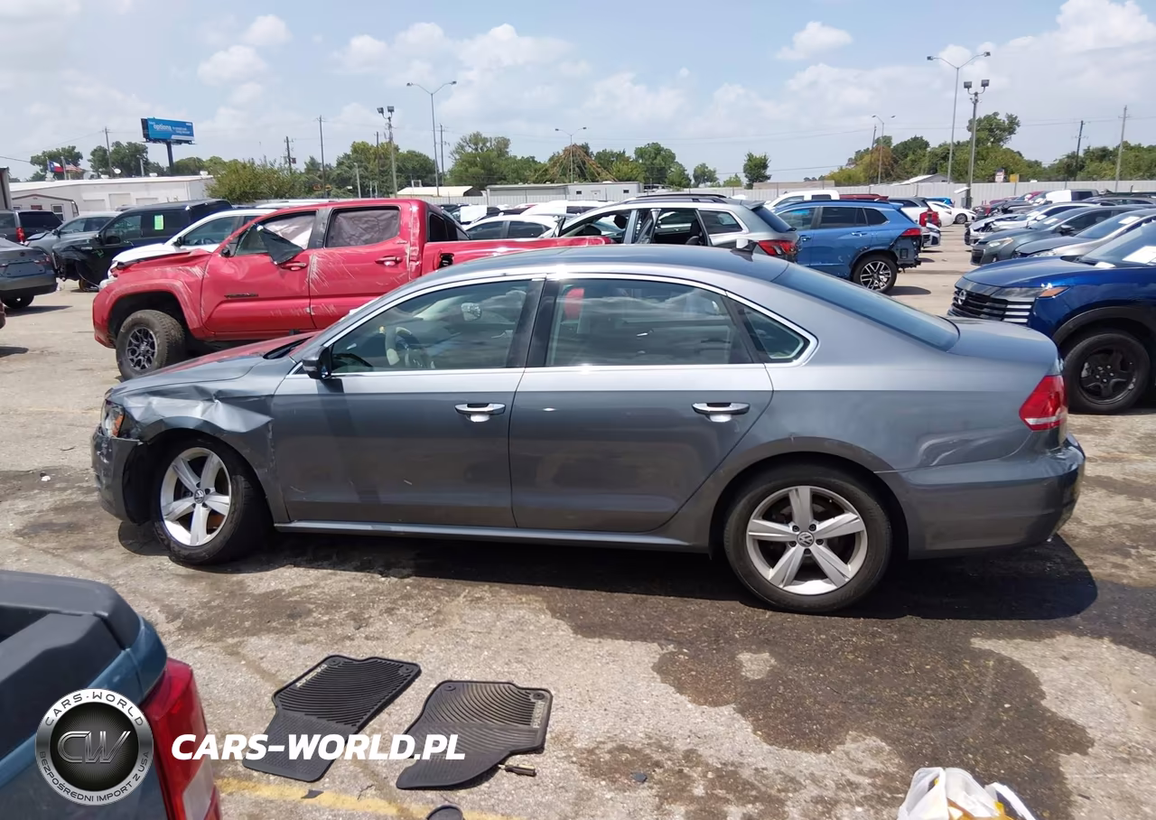 2013 Volkswagen Passat 2.5L Se VIN:1VWBH7A35DC128044 - 14