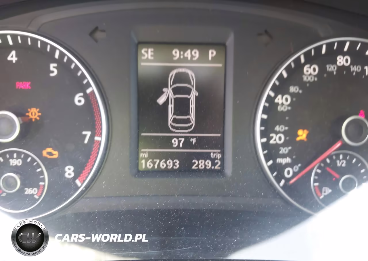 2013 Volkswagen Passat 2.5L Se VIN:1VWBH7A35DC128044 - 15