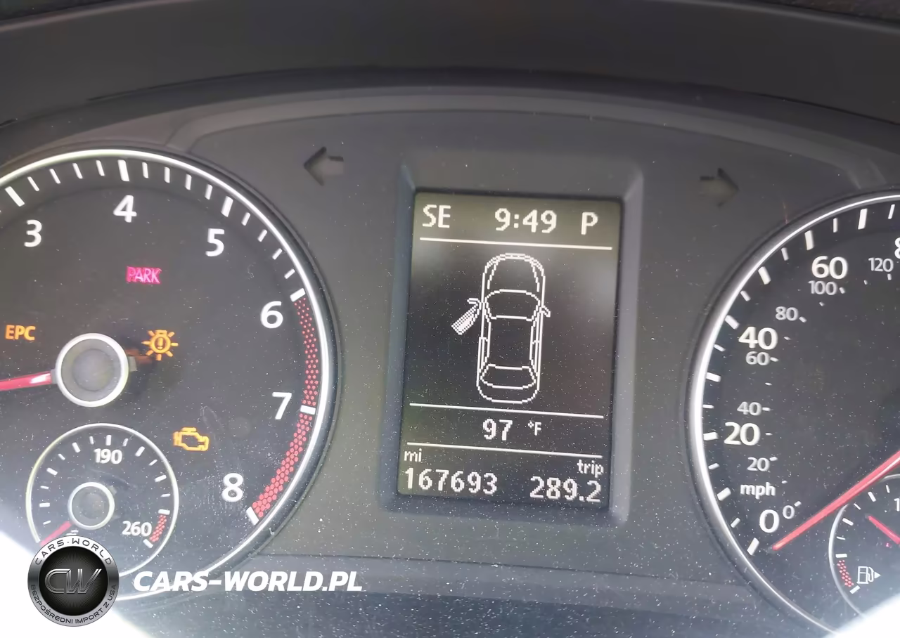 2013 Volkswagen Passat 2.5L Se VIN:1VWBH7A35DC128044 - 7