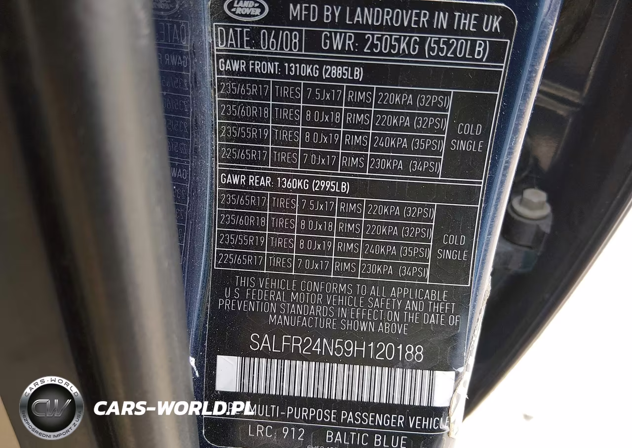 2009 Land Rover Lr2 Hse VIN:SALFR24N59H120188 - 9