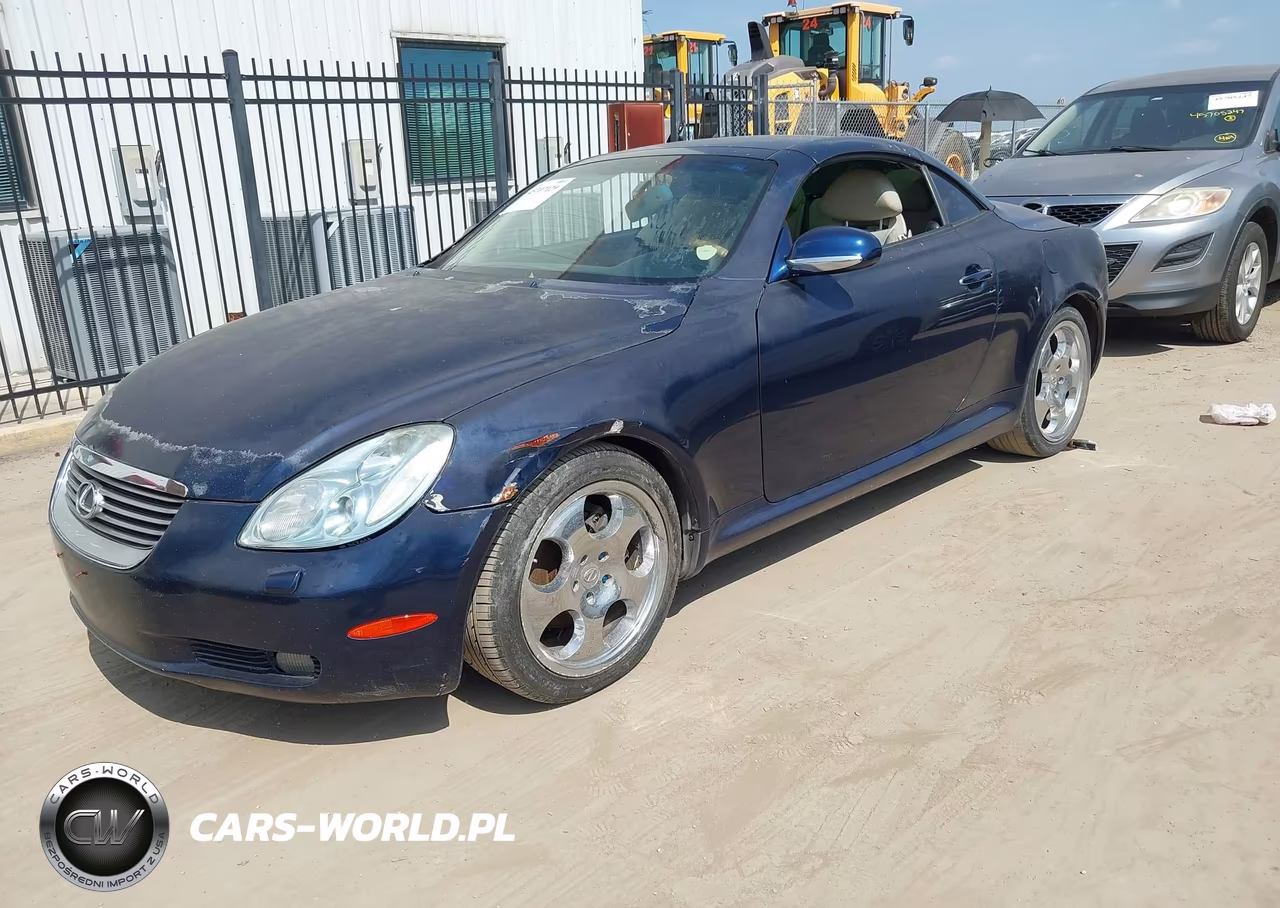 2002 Lexus Sc 430 VIN:JTHFN48Y520012966 - 2
