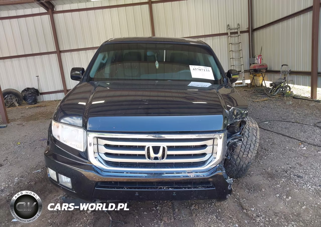 2014 Honda Ridgeline Rtl VIN:5FPYK1F55EB003076 - 12