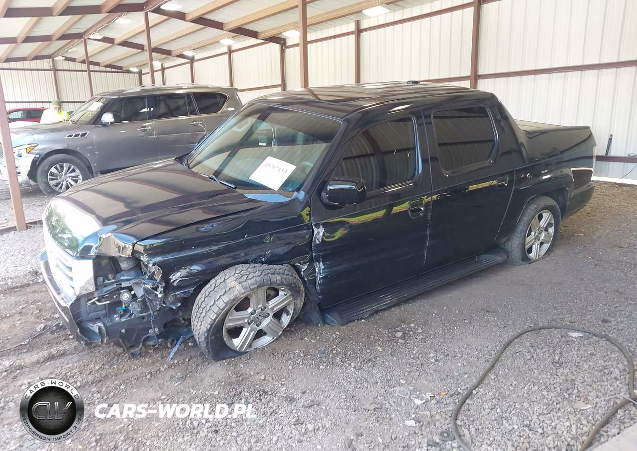 2014 Honda Ridgeline Rtl VIN:5FPYK1F55EB003076 - 2