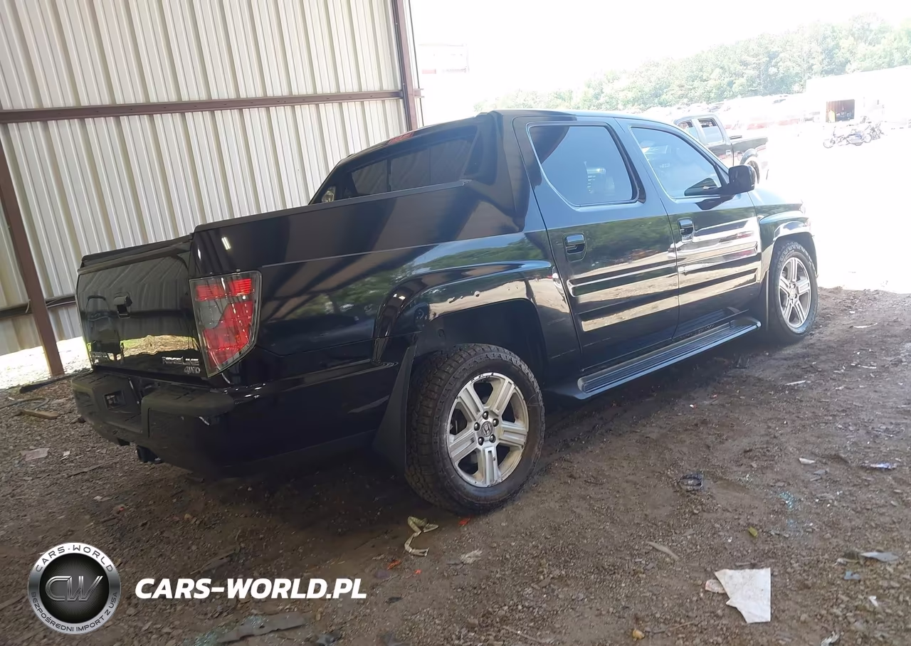 2014 Honda Ridgeline Rtl VIN:5FPYK1F55EB003076 - 4