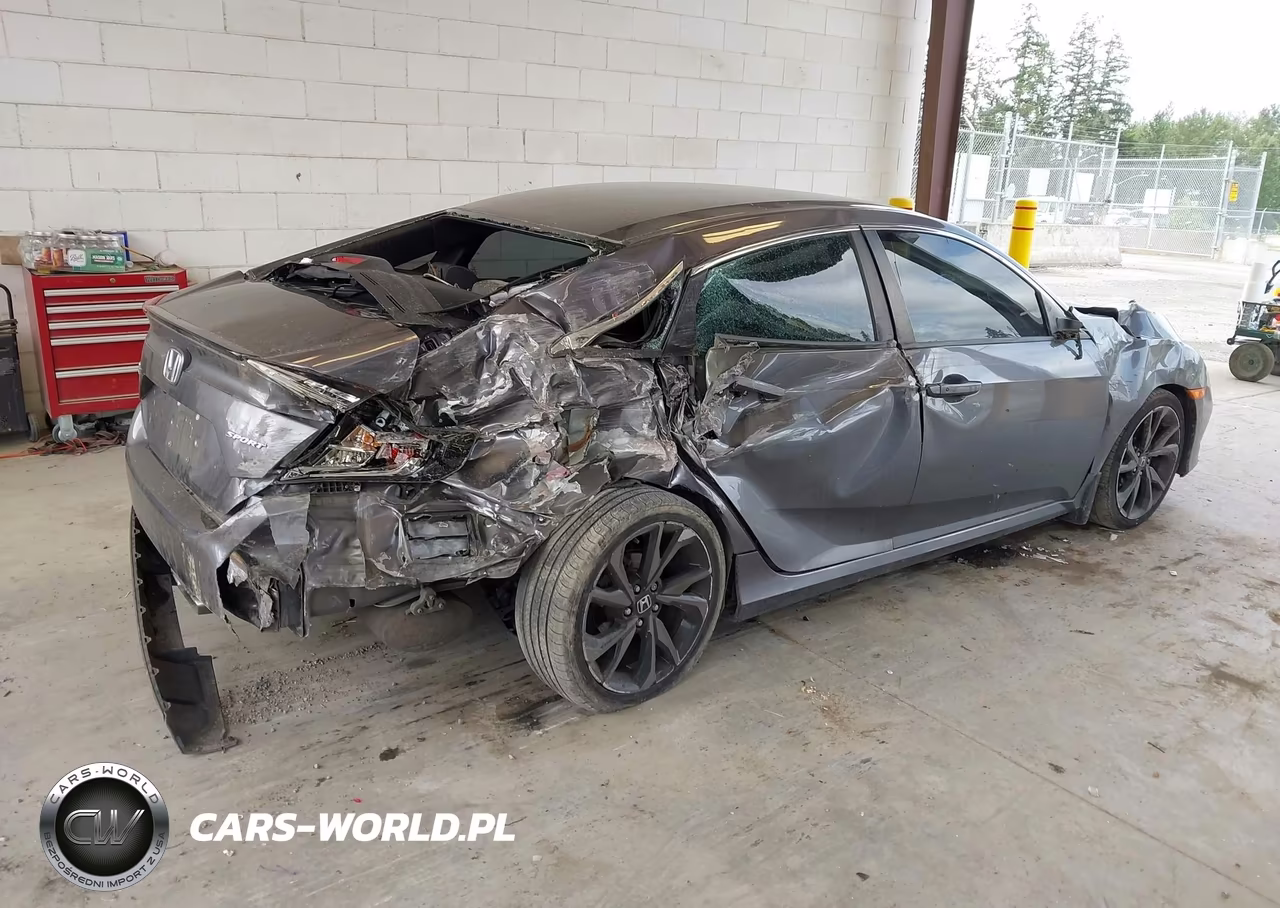 2019 Honda Civic Sport VIN:19XFC2F82KE213262 - 4