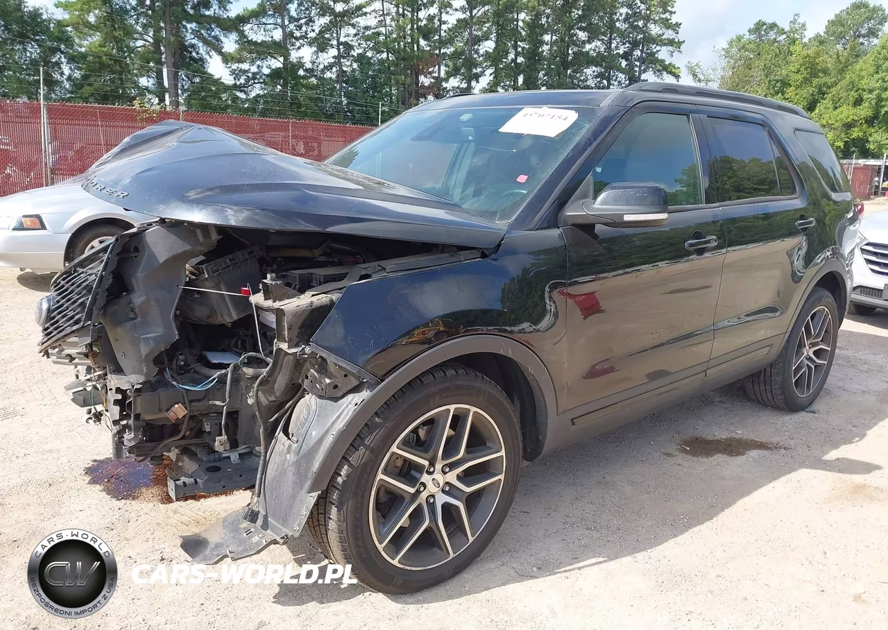 2019 Ford Explorer Sport VIN:1FM5K8GT8KGA18346 - 2