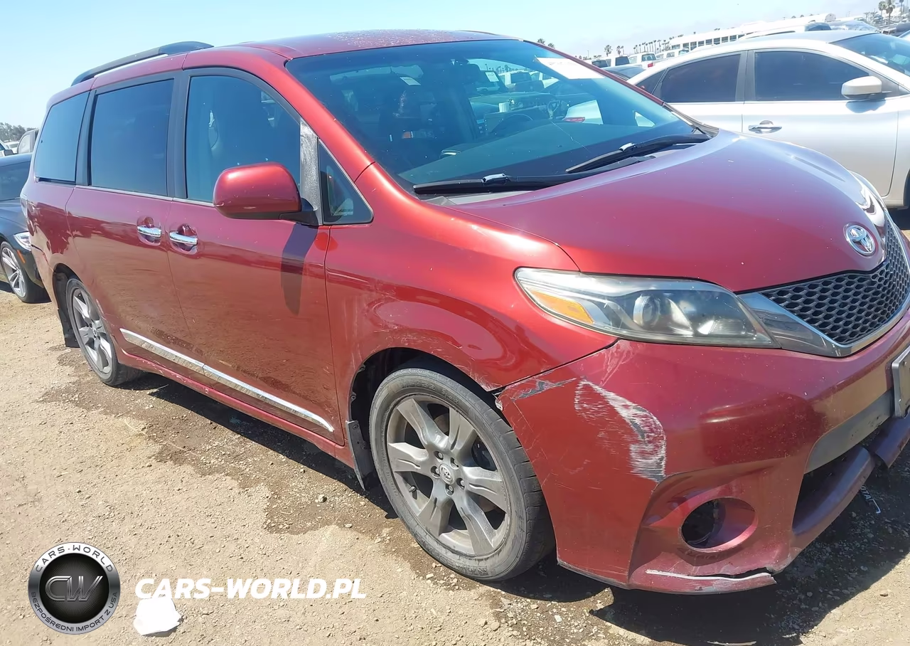 2017 Toyota Sienna Se 8 Passenger VIN:5TDXZ3DC4HS878727 - 1