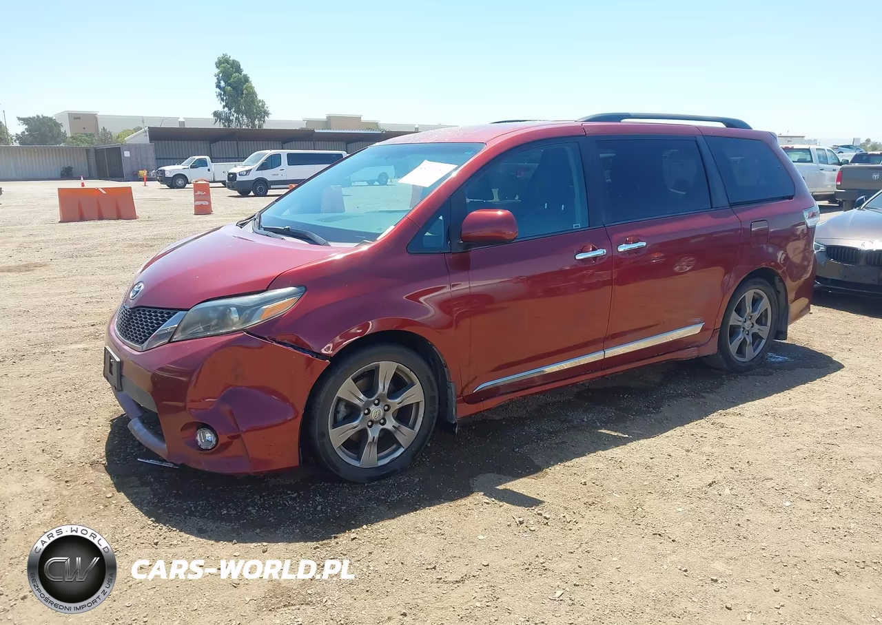 2017 Toyota Sienna Se 8 Passenger VIN:5TDXZ3DC4HS878727 - 2