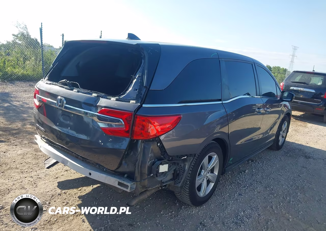 2018 Honda Odyssey Ex-L VIN:5FNRL6H72JB054602 - 4